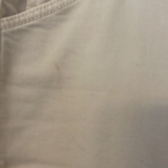 Massimo Dutti Cream Beige Tan Capri Cropped Pants Skinny Fit sz 4 Like New Cute - Picture 6 of 17